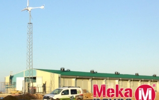 Nave ganadera - Aerogenerador